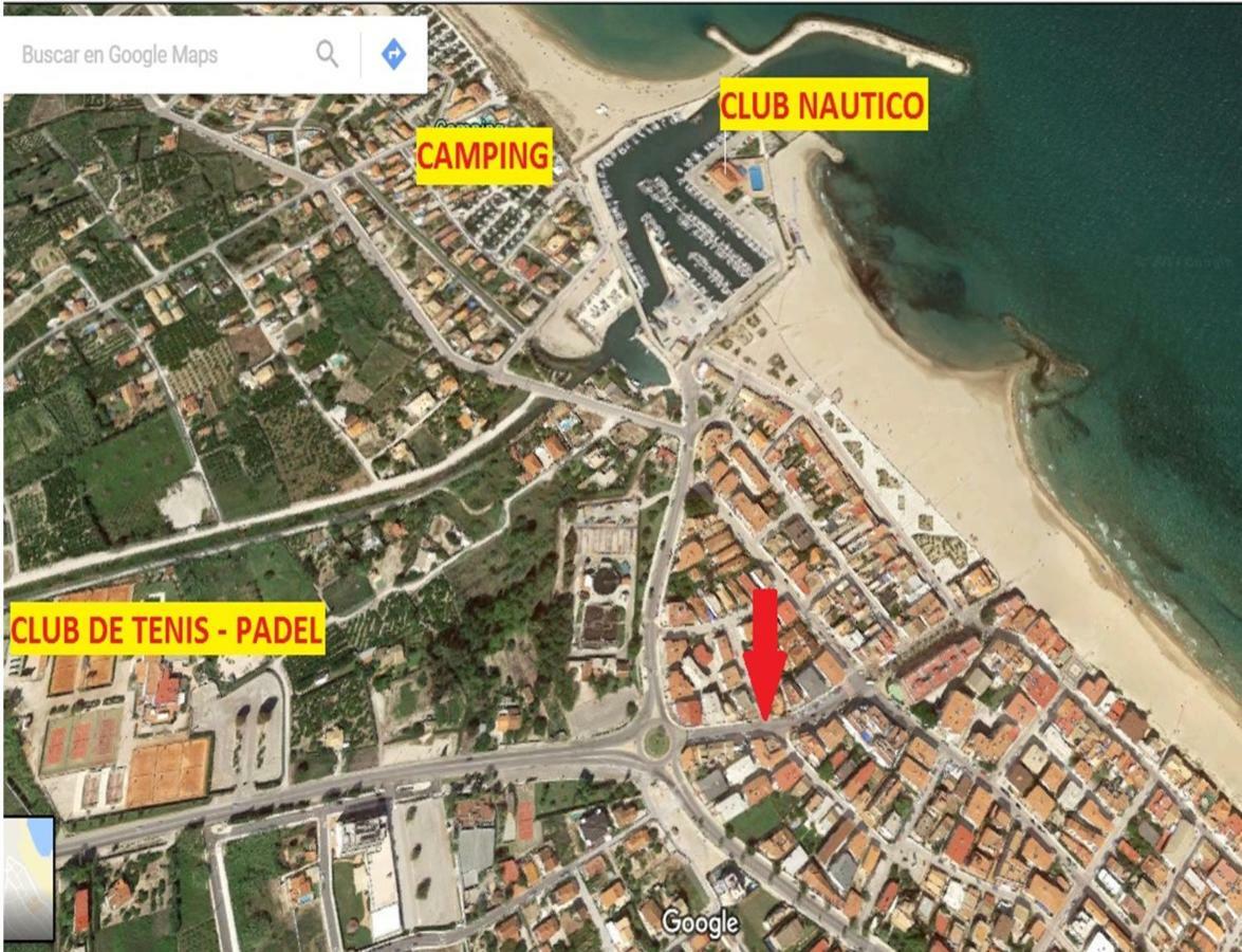 Apartamento Cerca Del Mar Oliva Exteriör bild